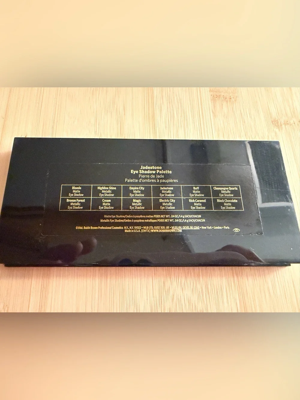 Bobbi Brown Jadestone Eye Shadow palette *read description*